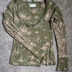 We The Free Clover Printed Thermal